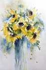 Kreativwerkstatt: Aquarell - Blumen