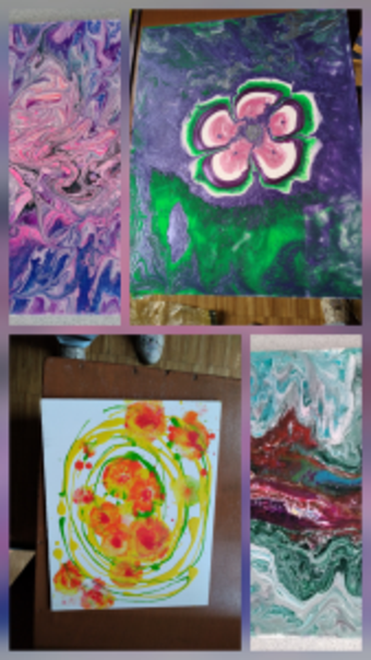 Kreativwerkstatt: Acryl Pouring entdecken - Teil 3